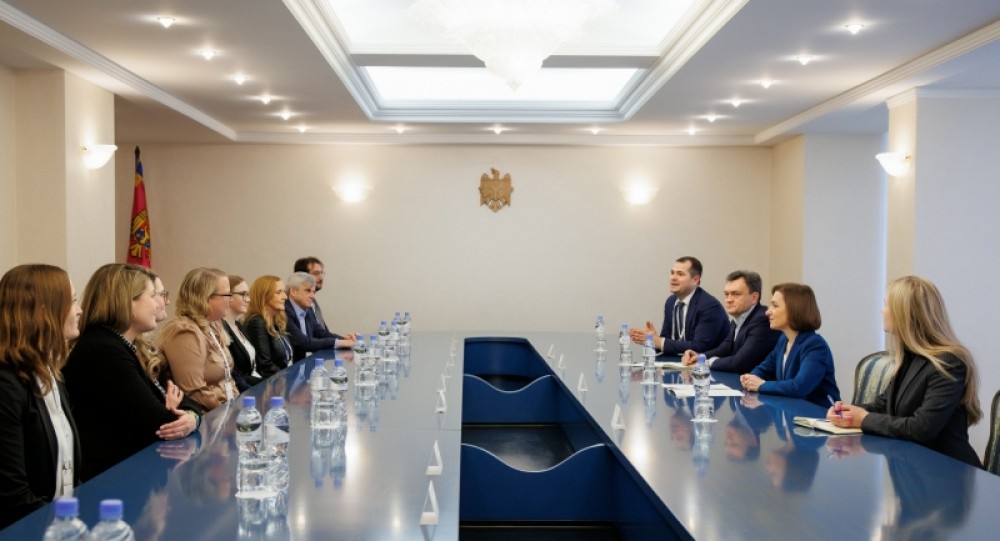 Maia Sandu a discutat despre oportunitățile de afaceri din Moldova cu un grup de investitori internaționali